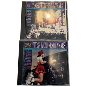 Oldies Compilation CD Lot Those Wonderful Years Sentimental Journey
